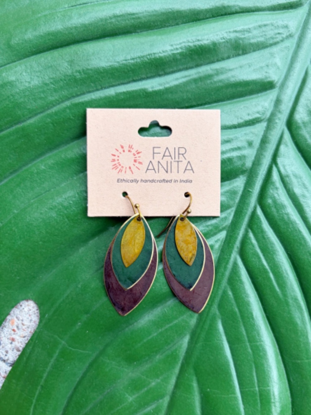 Fair Anita Autumnal Tones Fair Trade Earrings